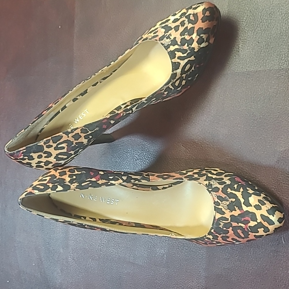 Nine West Cheetah Print High Heel